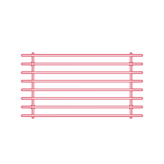 Objects Cooking Utensils Ikea Lamplig Trivet Rectangular Svg Line Art, Free Vectors File